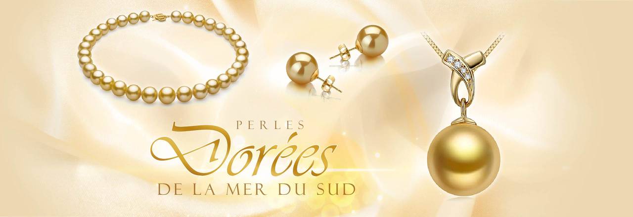 PearlsOnly Perles d'or de la mer du Sud