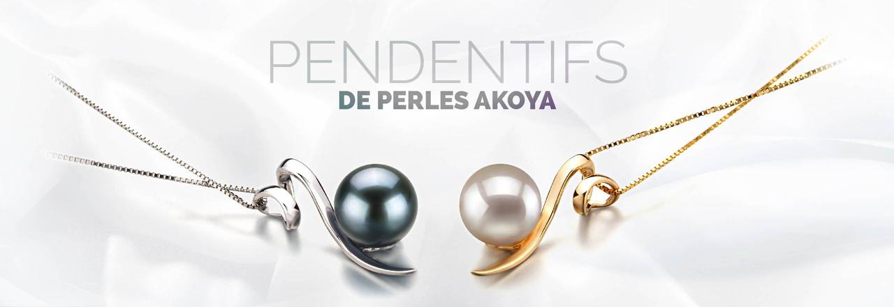 PearlsOnly Pendentifs Akoya japonais