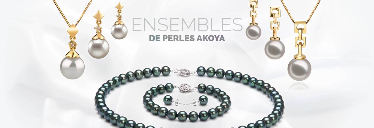 PearlsOnly Ensemble Akoya japonais