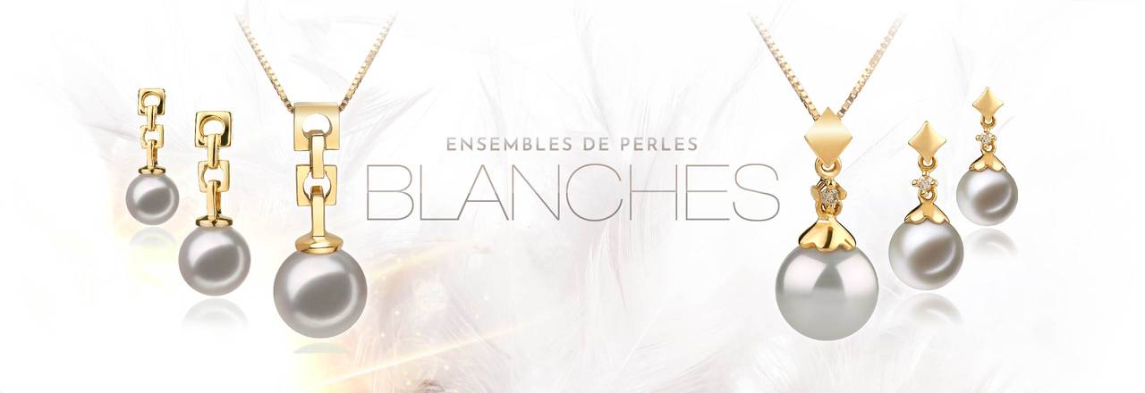 PearlsOnly Ensembles de perle blanche